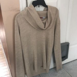 Women’s Large Carol Rose Cowl-Neck Sweater